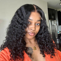 curly glueless wig for black women