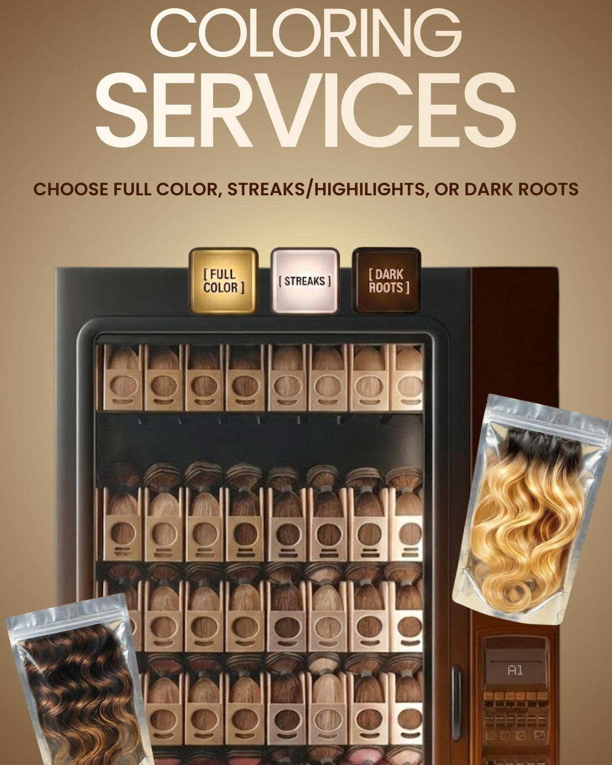 Wig Coloring Service